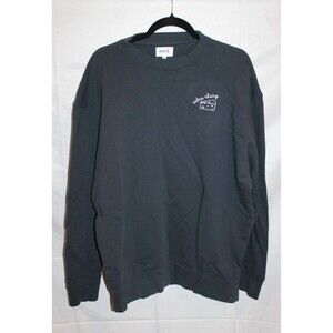 MATE the Label Organic Fleece Graphic 'Extra Sharp" Sweatshirt‎ BLUEXS/S NEW